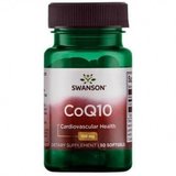 Swanson Coenzima Q10, 100 mg, 50 Capsule (Q10 neutralizeaza radicalii liberi)